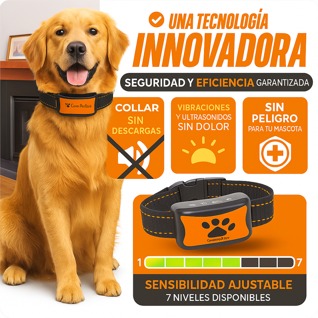 Collar Antiladridos Sin Dolor