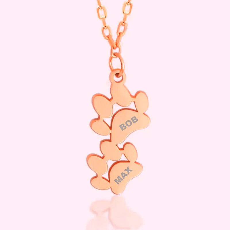 Pulsera/Collar Huellita Personalizable
