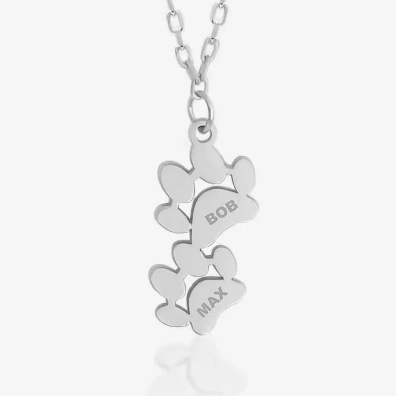 Pulsera/Collar Huellita Personalizable