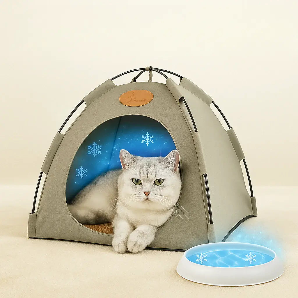 Tienda Refrescante Premium para Gatos