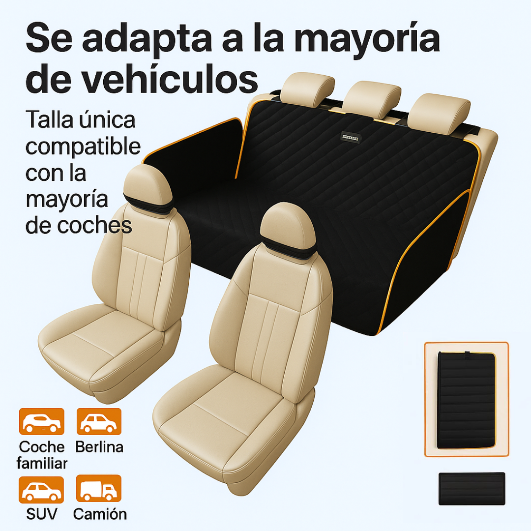 Funda de asiento para perro